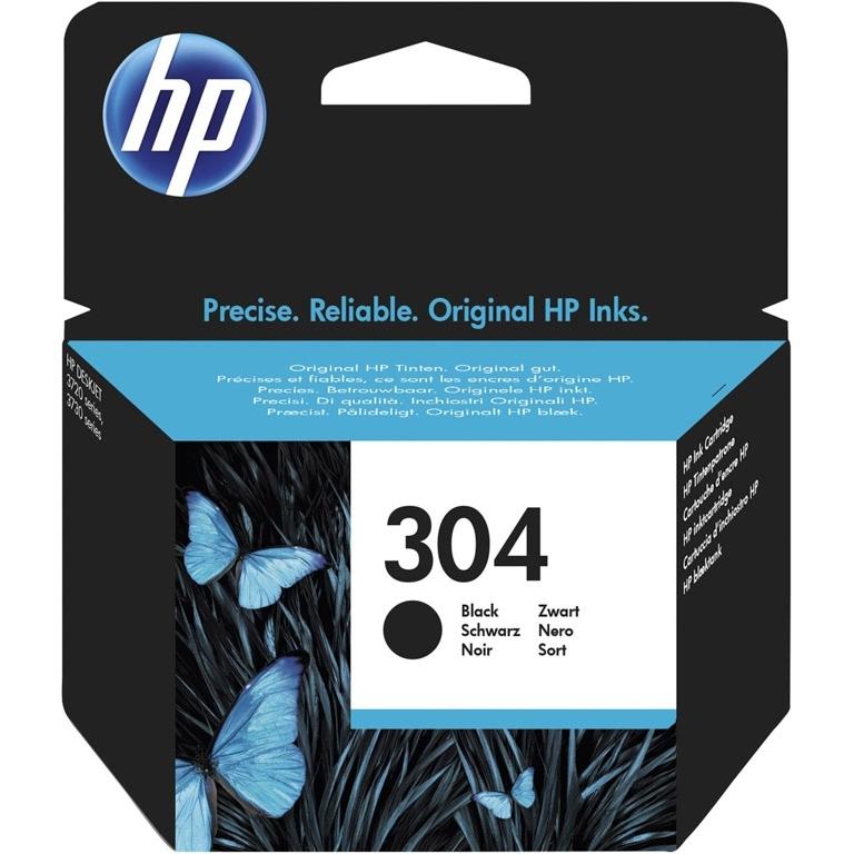 HP 304, N9K06AE, Cartucho Tinta Negro