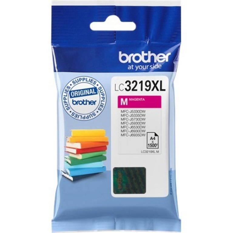 Brother LC-3219XL, LC3219XLM, Cartucho Tinta Magenta, Alta Capacidad