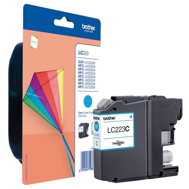 Brother LC-223, LC223C, Cartucho Tinta Cian