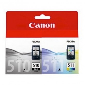 TINTA CANON 2970B010 PG-510/CL-511 PACK NEGRO Y COLOR