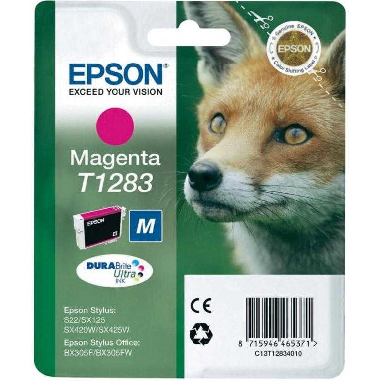 Epson T1283, C13T12834012, Cartucho Tinta Magenta