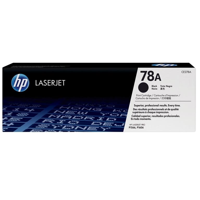 HP 78A, CE278A, Tóner Original Negro