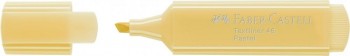 Rotulador fluorescente pastel vainilla Textliner 1546 Faber Castell *