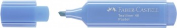 Rotulador fluorescente pastel azul ultramar Textliner 1546 Faber Castell *