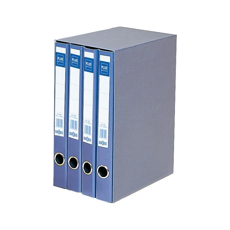 Plus Office 1344 Módulo 4 Archivadores Folio Azul