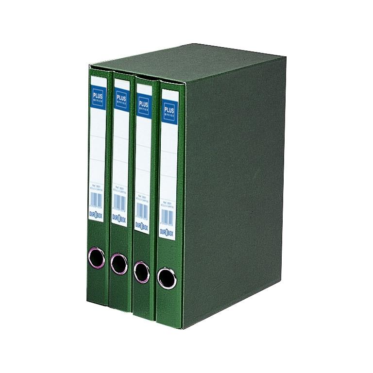 Plus Office 1344 Módulo 4 Archivadores Folio Verde