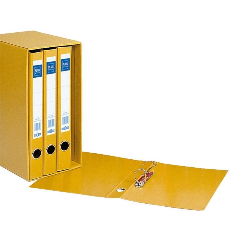 Plus Office 1344 Módulo 4 Archivadores Folio Amarillo