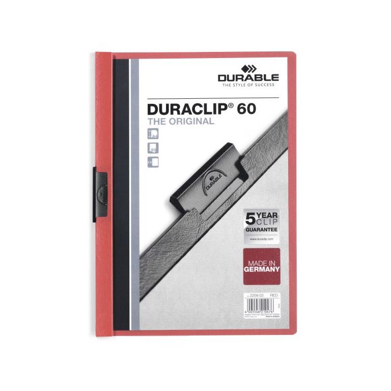 Duraclip Carpeta 60 Hj Roja