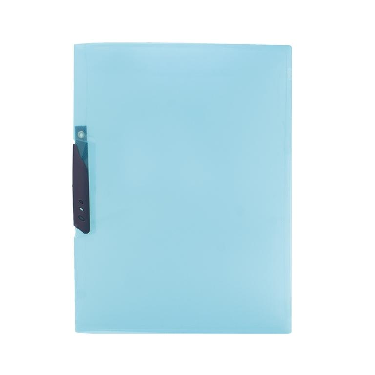 Plus Office Dossier F-08 Pinza Plástico 30 Hojas Azul