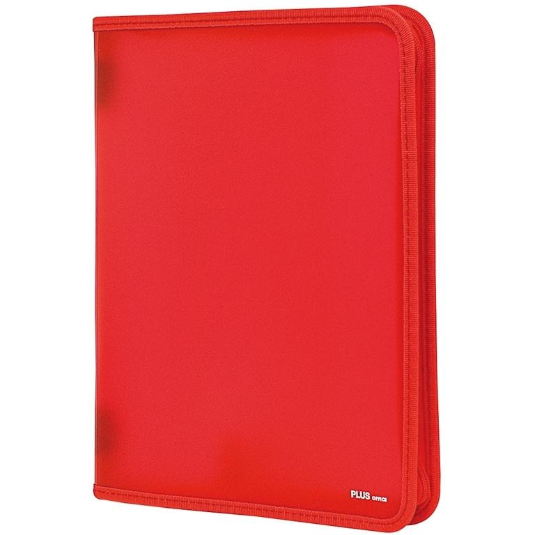 Plus Office Carpeta Cremallera A4 Rojo
