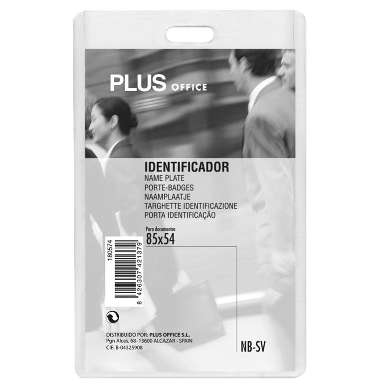 Portacarnet Plus Vert.Rigid.87X54