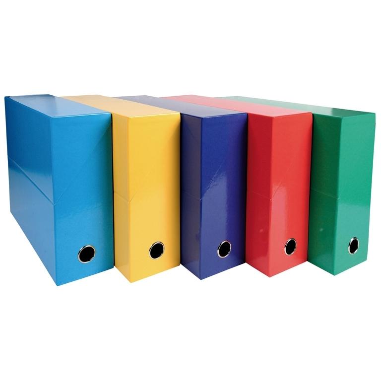 Caja transferencia A4 colores clásicos surtidos Iderama Exacompta