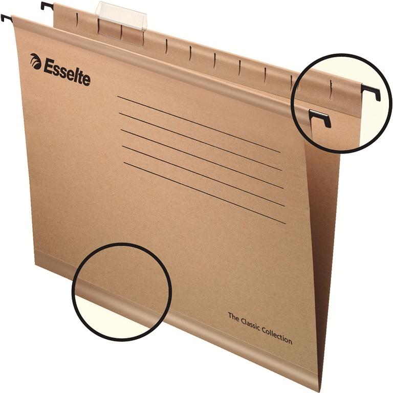 Esselte Carpetas Colgantes A4 Kraft (50)