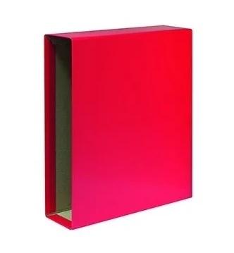 Plus Office Caja Archivador Rado A4 Rojo