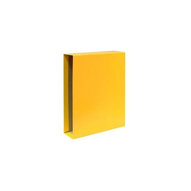 Plus Office Caja Archivador Rado Folio Amarillo