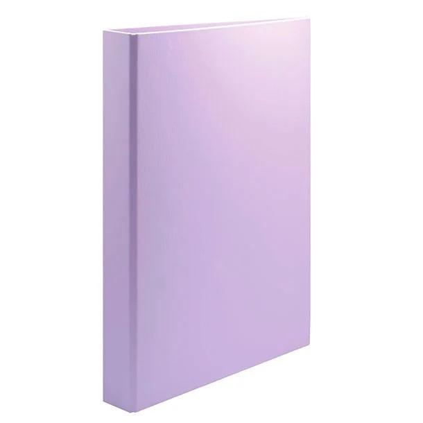 Plus Office Carpeta Polipropileno Folio 4 Anillas 25mm Violeta Pastel