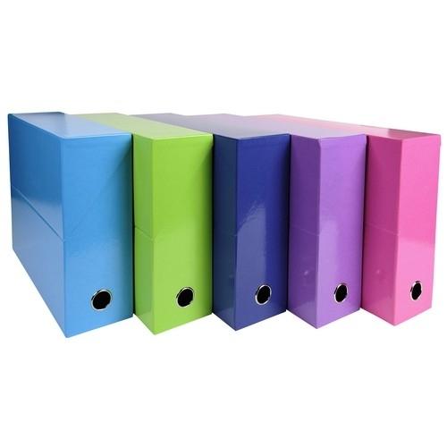 Caja transferencia A4 colores tendencia surtidos Iderama Exacompta