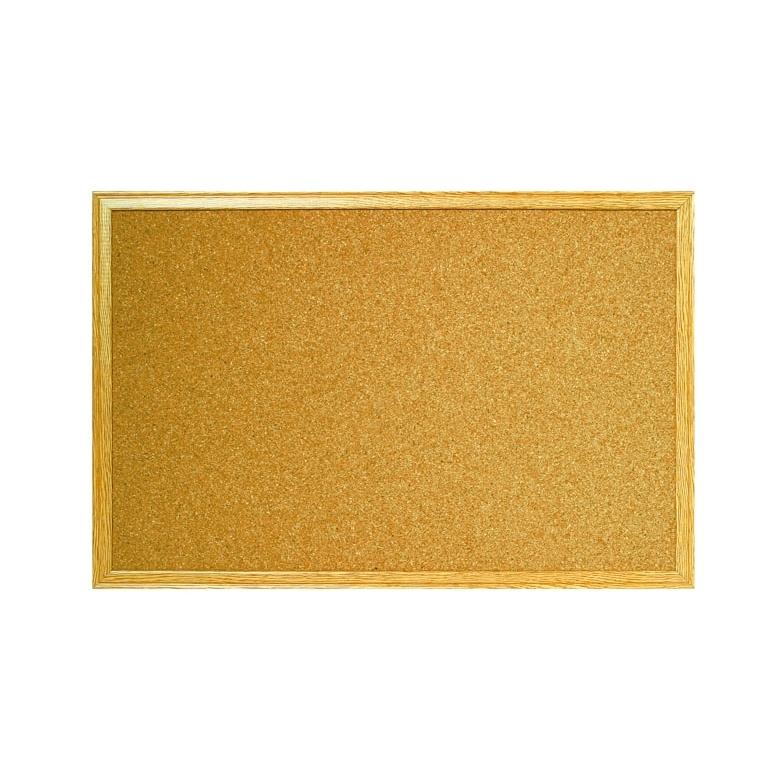 Plus Office Tablero Corcho Madera 120x90 cm