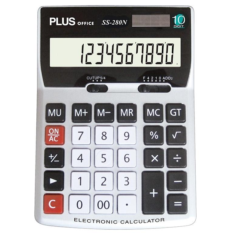 Plus Office SS-280N Calculadora Sobremesa 10 Dígitos