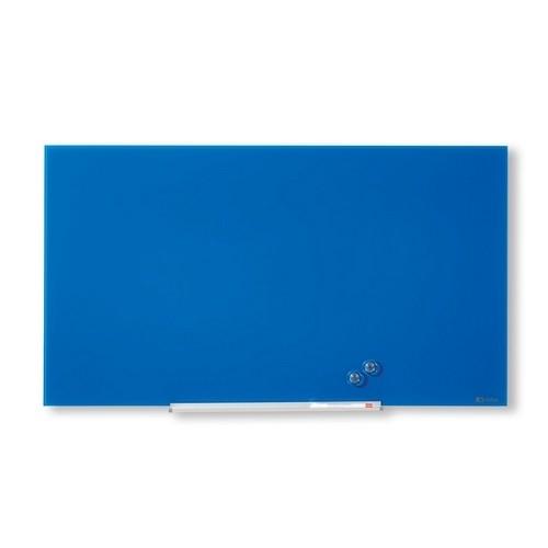 Nobo Pizarra Diamond Magnética Cristal Azul 993X559 Mm
