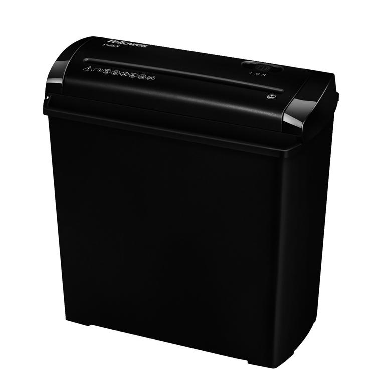 Fellowes P-25S Destructora Tiras 5 Hojas 11 Litros