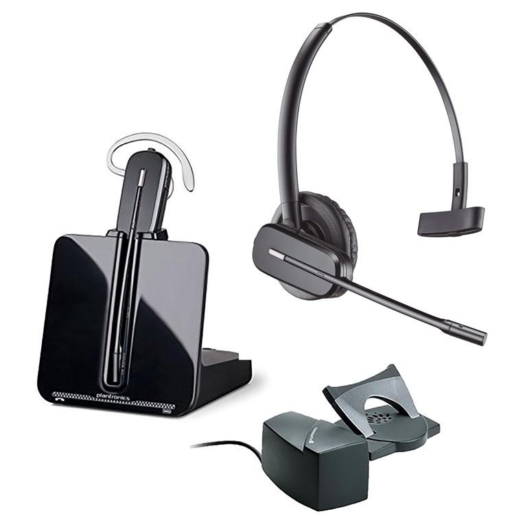 Poly Cs540 Auricular Inalámbrico + Descolgador Automático