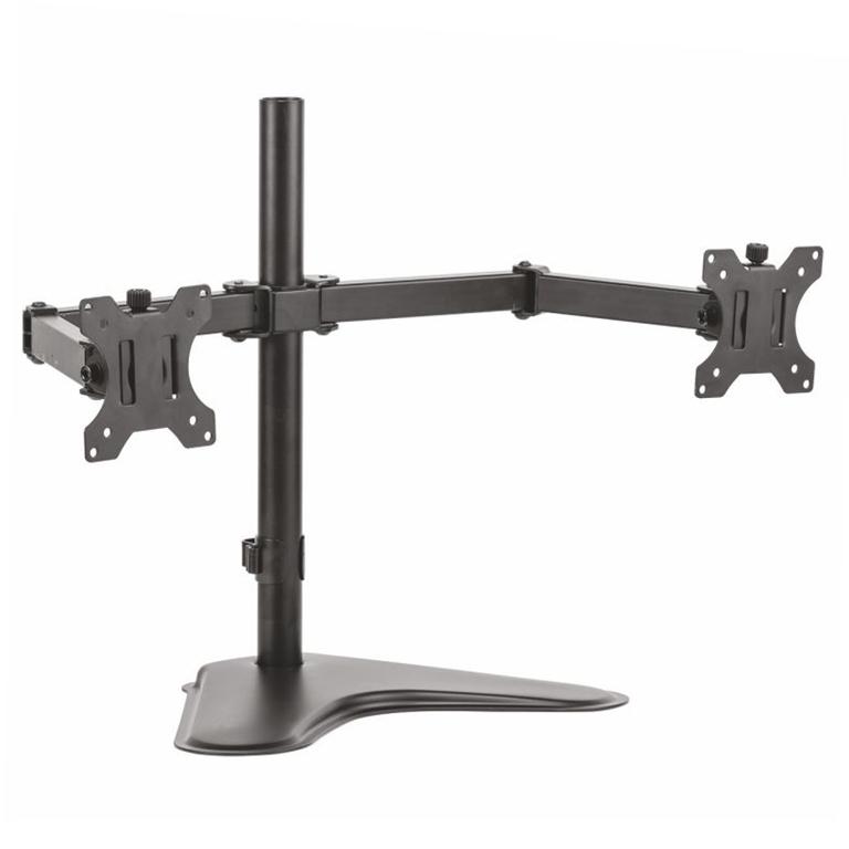 Fellowes Professional Series Peana Monitor Doble Seasa Negro