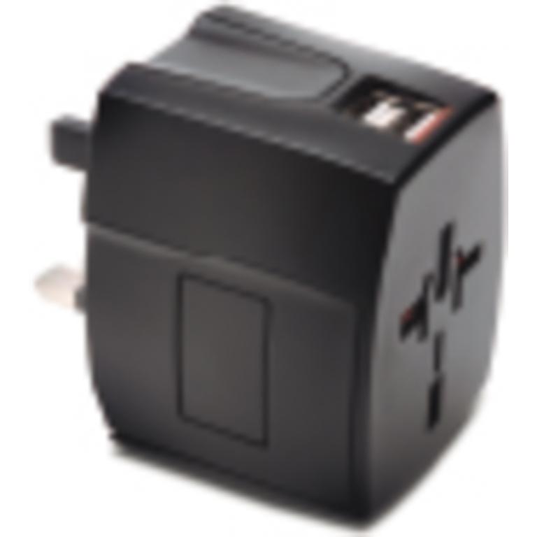Kensington Adaptador Corriente Internacional De Viaje Usb 2,0