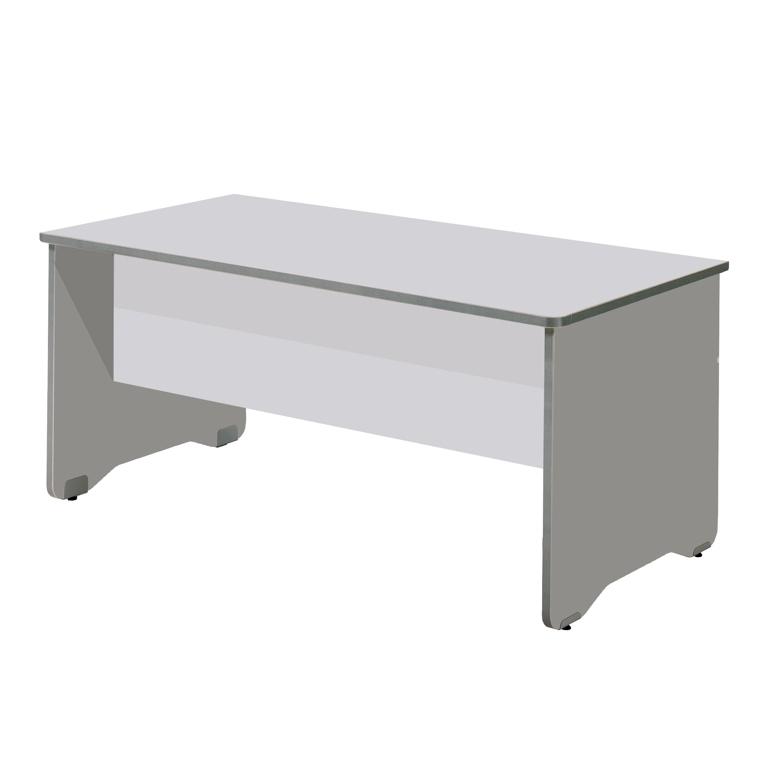 Rocada Mesa 180X80 Cm. Estructura Aluminio Tablero Gris S