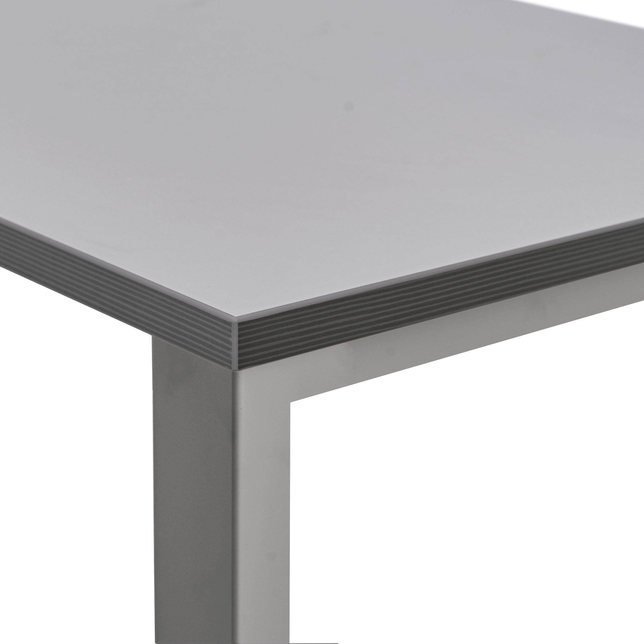 Rocada Mesa Total 160X80Cm Alum/Gris