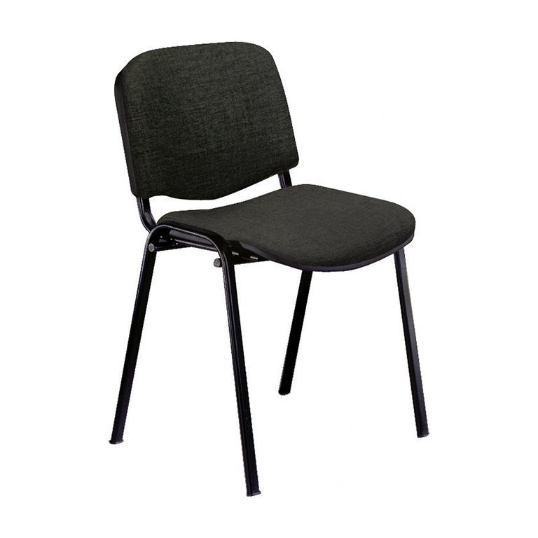 Unisit Silla Dado Tapizado Negro