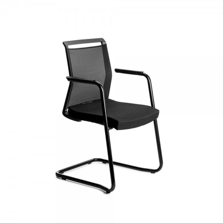 Rocada Silla Malla Tapizado Ign Negro