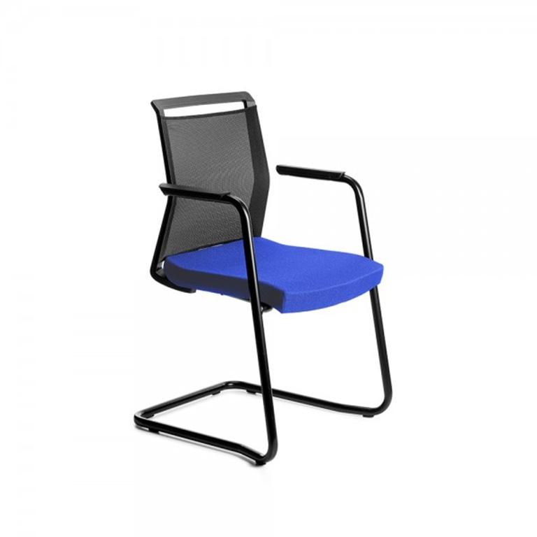 Rocada Silla Malla Tapizado Ign Azul