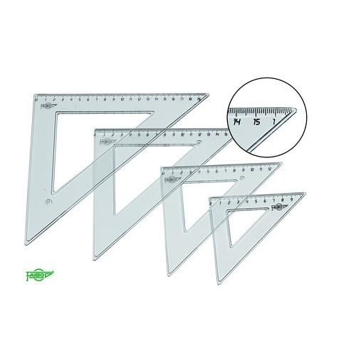 Campus Escuadra Plastico 25Cm