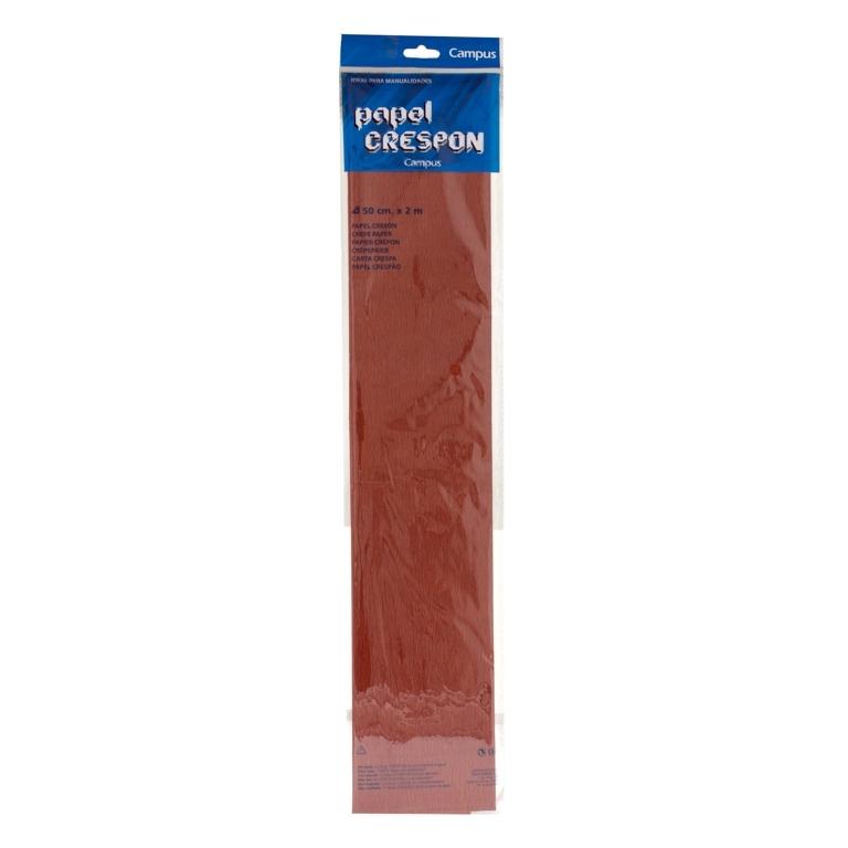 Campus Papel Crespon College 0,5X2M Marron Claro