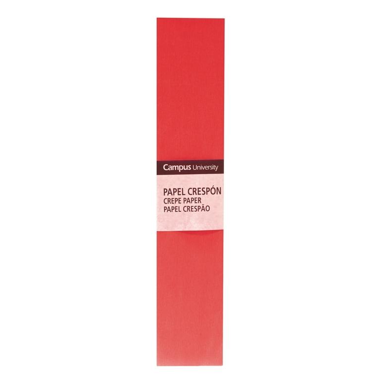 Campus Papel Crespon College 0,5X2M Rojo