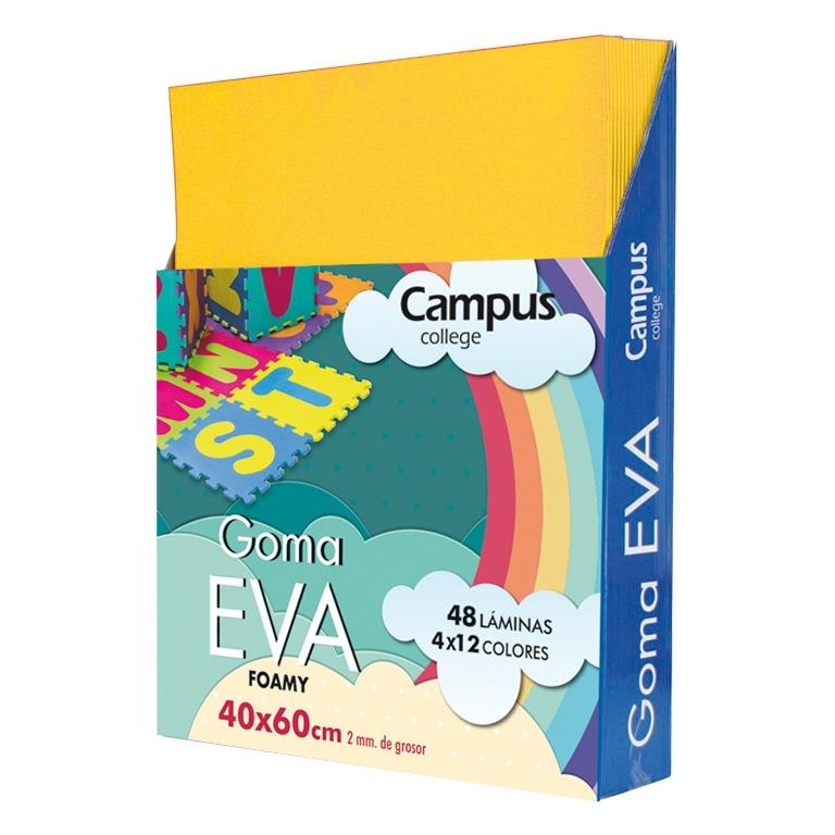 Campus Goma Eva 40X60 Amarillo
