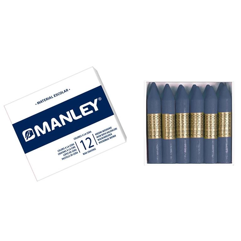 Manley  Cera Blanda Monocolor Azul Ultramar (12)