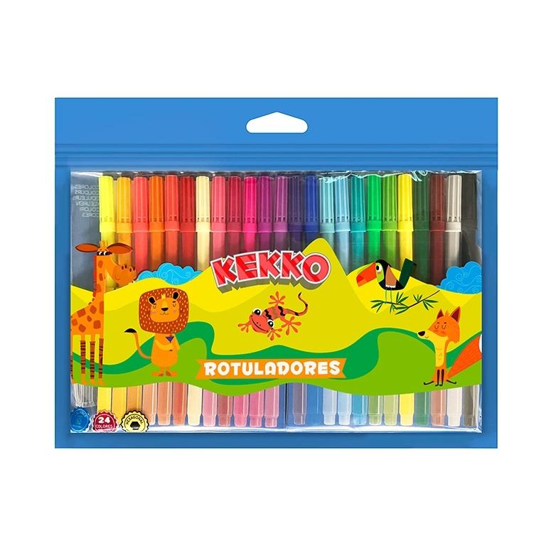 Campus Rotulador Kekko 24 Colores