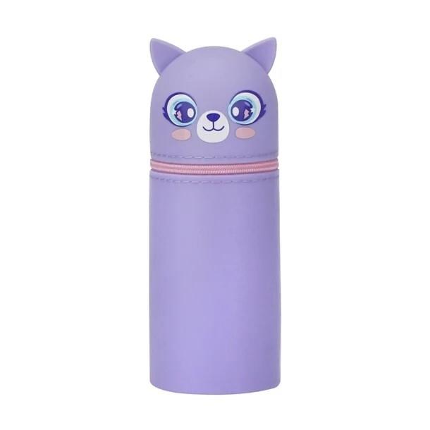 Campus Portatodo Silicona Gato Morado