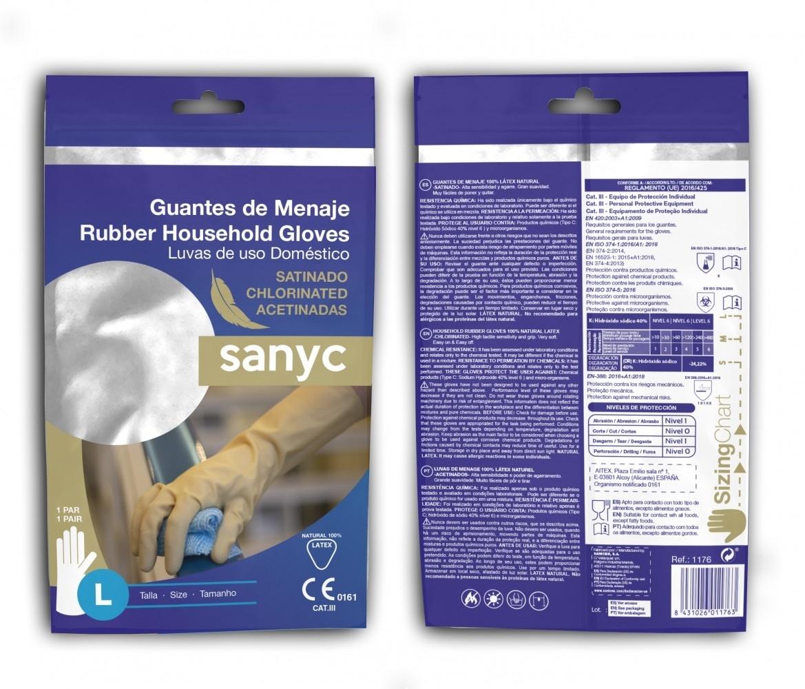 Dahi Guantes Satinados Talla Grande (2)