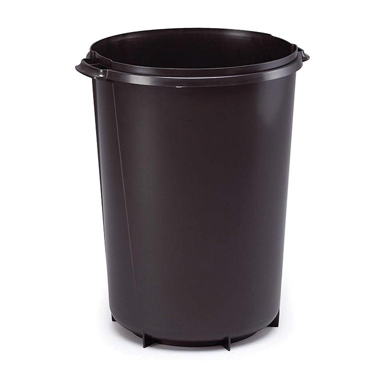 Durabin Contenedor Circular 40L Negro