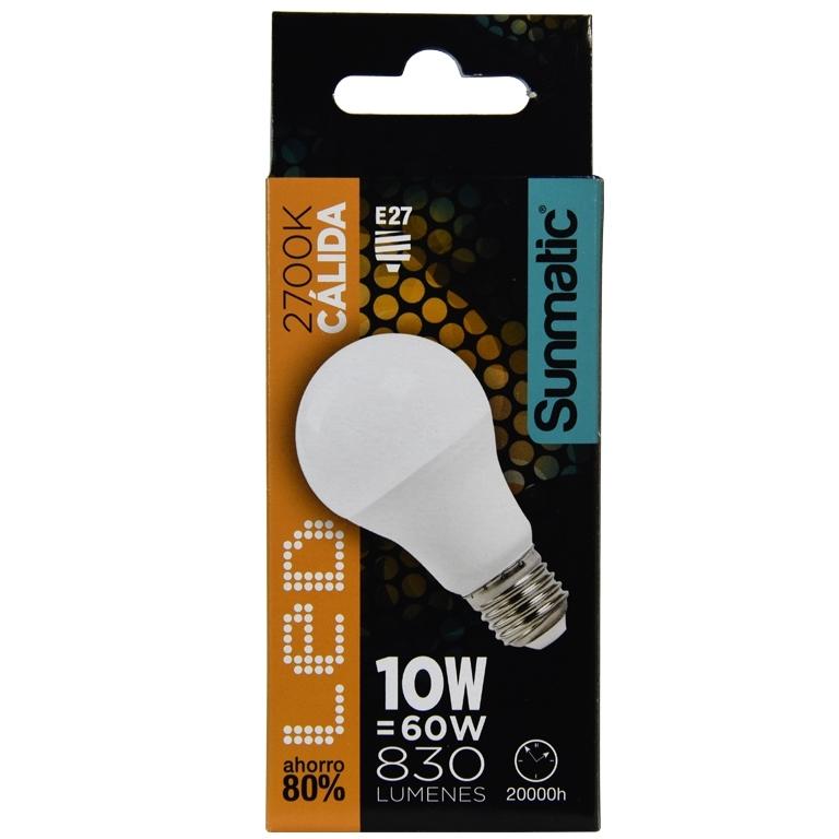 Bombilla Led Clasic 10W 830Lum Calida