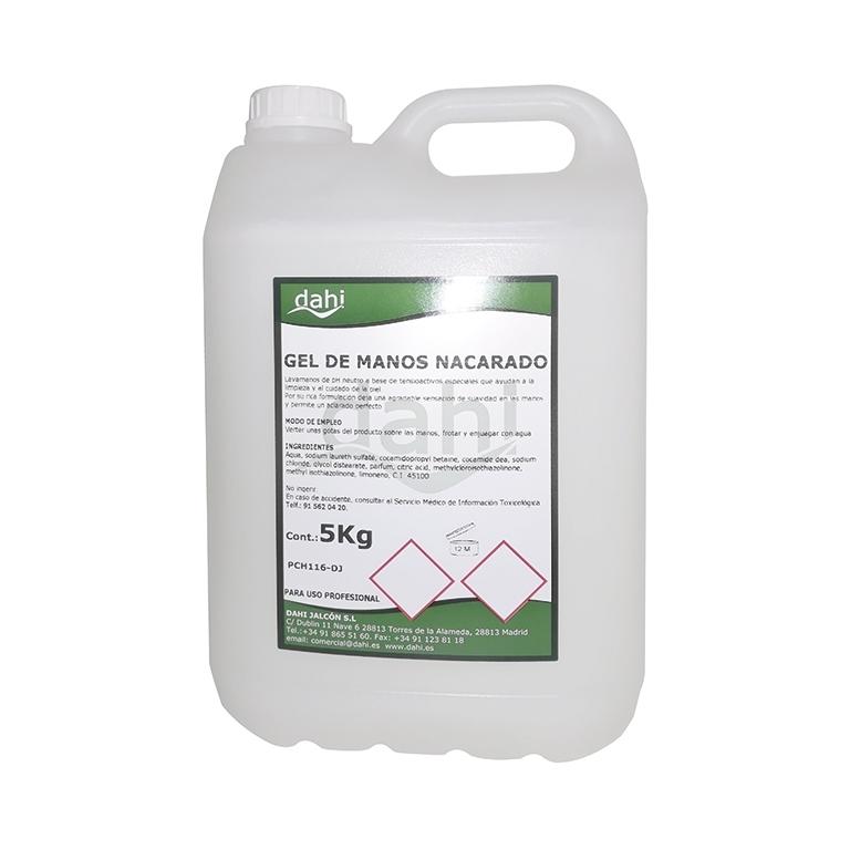 Dahi Gel Manos Nacarado 5L