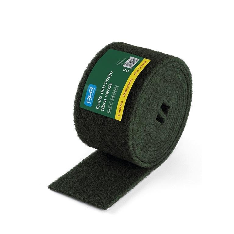 Dahi Estropajo Fibra Verde En Rollo 6M