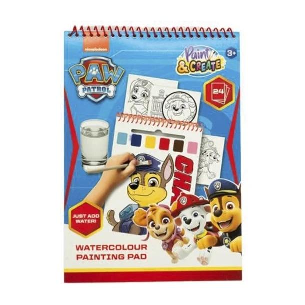 Disney Libro Acuarelas Paw Patrol