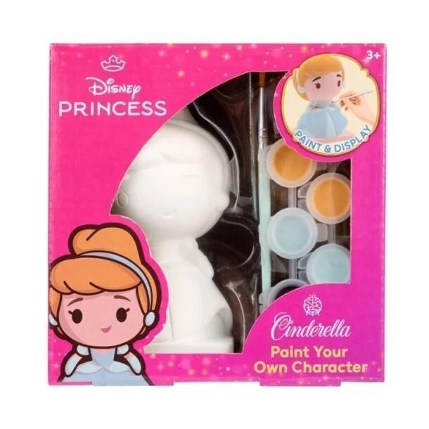 Disney Figura Pinta Con Yeso Princesas