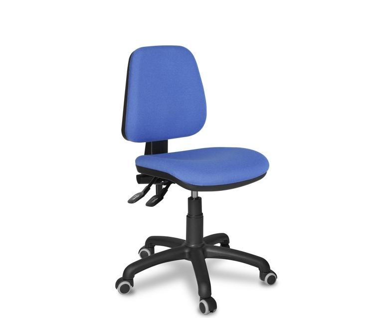 Silla Giratoria Respaldo Medio Milan G1 Azul