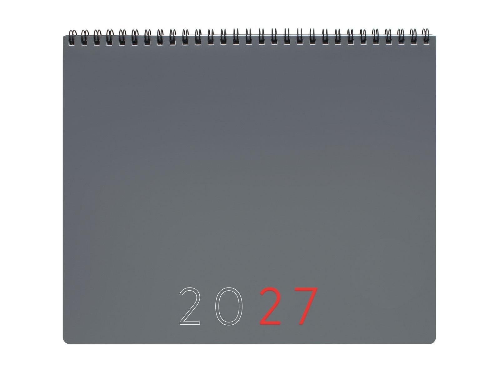 Finocam Planificador Mv+Notas2027Gris Intl+