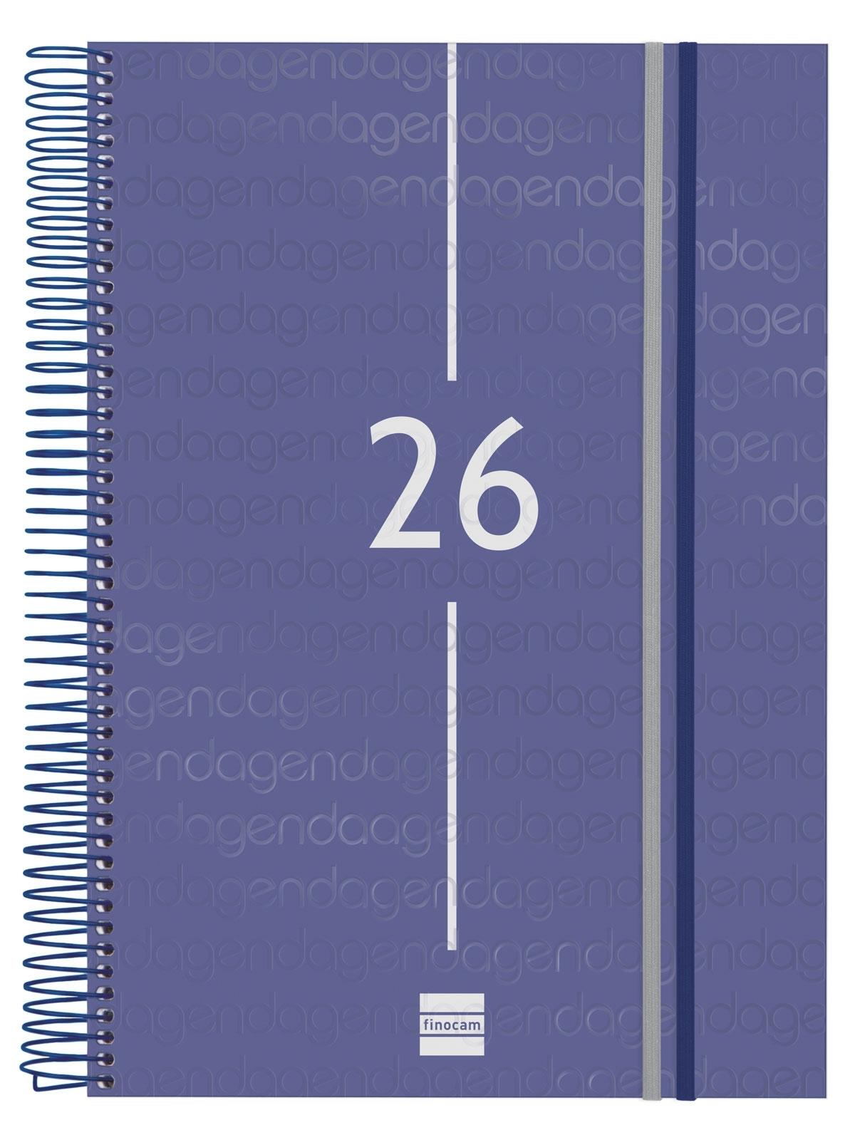 Azul Finocam Agenda Year E40 1Dp 2026 Azul+